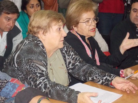 María Isabel Del Pópolo en diálogo con el subsecretario Mauricio Guzmán