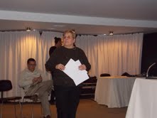 La doctora María Isabel del Pópolo agradeció a los precandidatos su compromiso