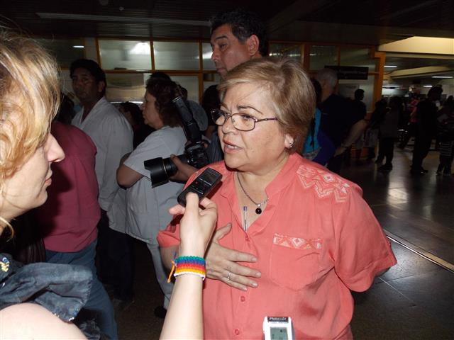 La doctora Gladys Velázquez aclaró como fueron los hechos