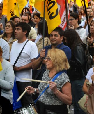 Símbolo de la lucha, la licenciada María Isabel Gattás, representante de AMPROS