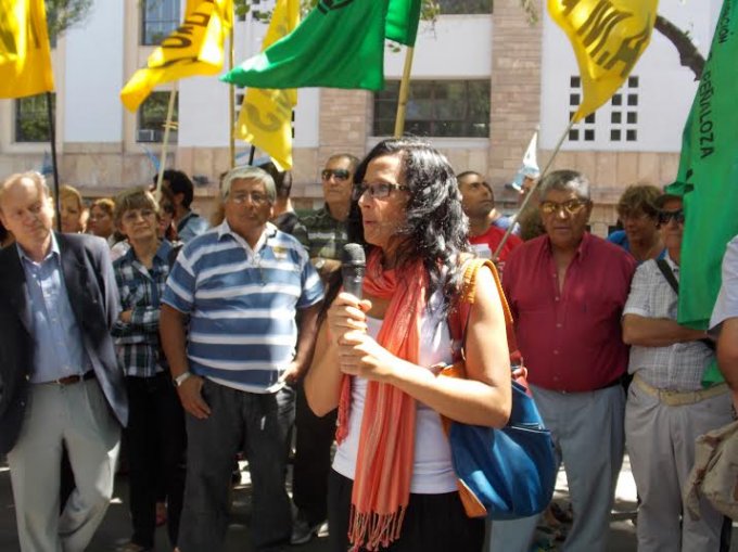 La secretaria adjunta de la Asociación de Trabajadores Judiciales fue una de las disertantes
