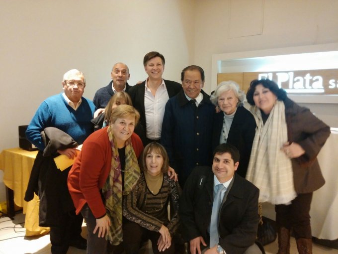 Sobre el final de la jornada, una fotografía con todos los integrantes de las provincias y disertantes 