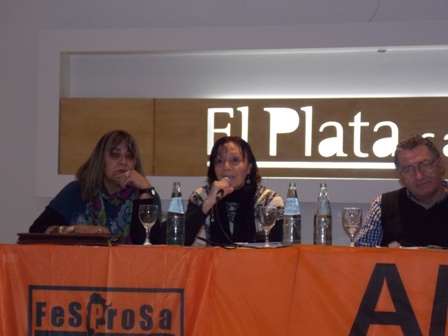 Secretarios generales de Jujuy, Salta, Tucumán, Buenos Aires, San Juan, Tierra del Fuego y Mendoza, dieron su apoyo