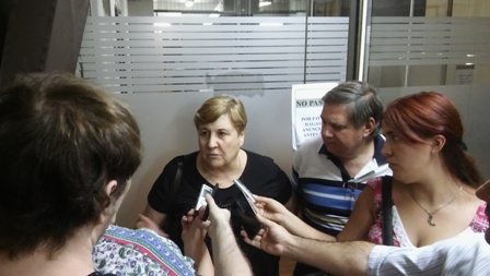 MarÃ­a Isabel Del PÃ³polo en diÃ¡logo con la prensa tras el rechazo a la propuesta salarial