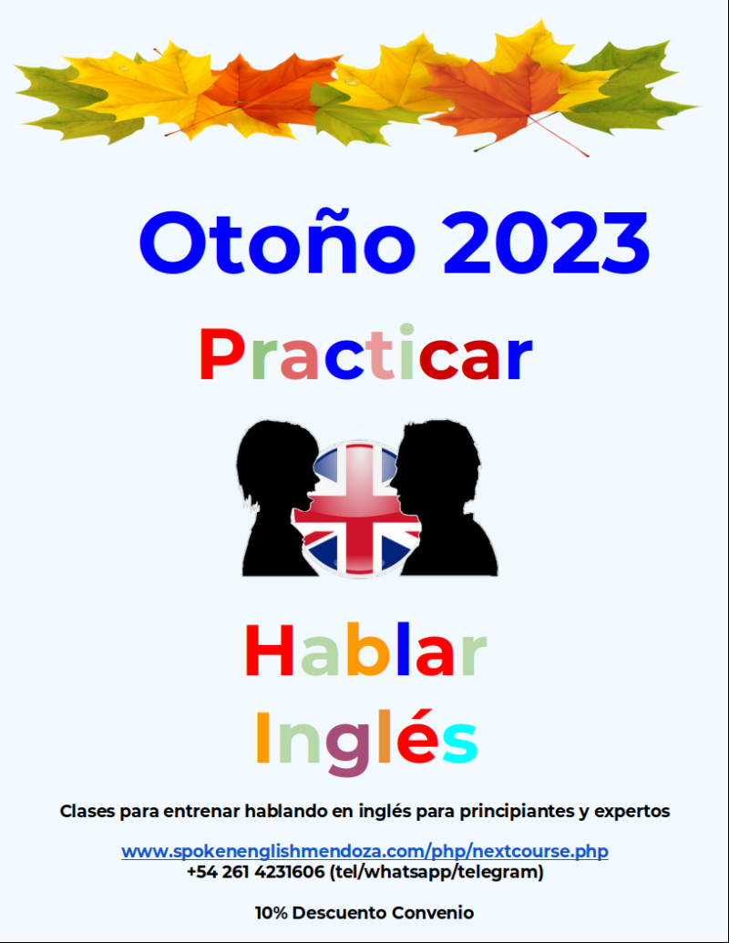 Aprenda inglés con Spoken English. Convenio AMProS