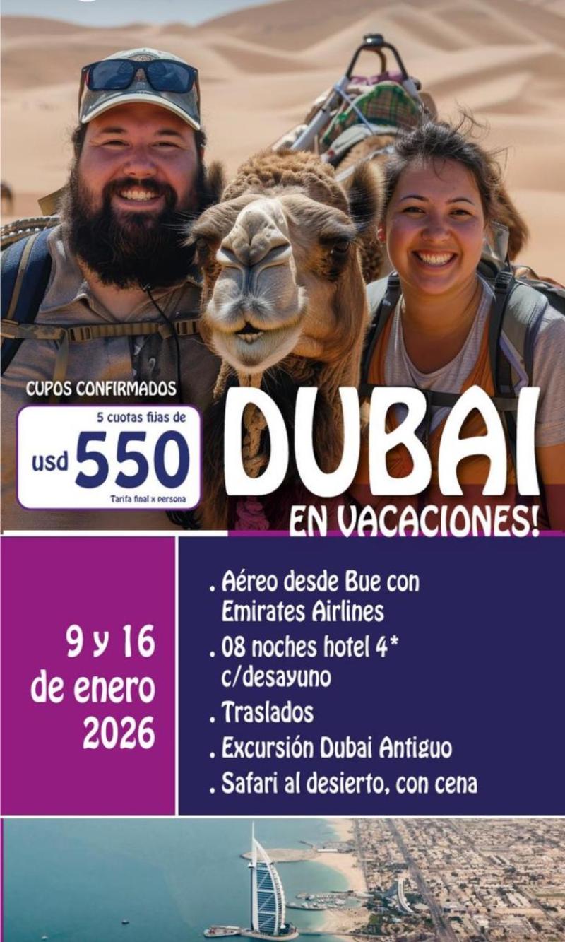 DUBAI EN VACACIONES